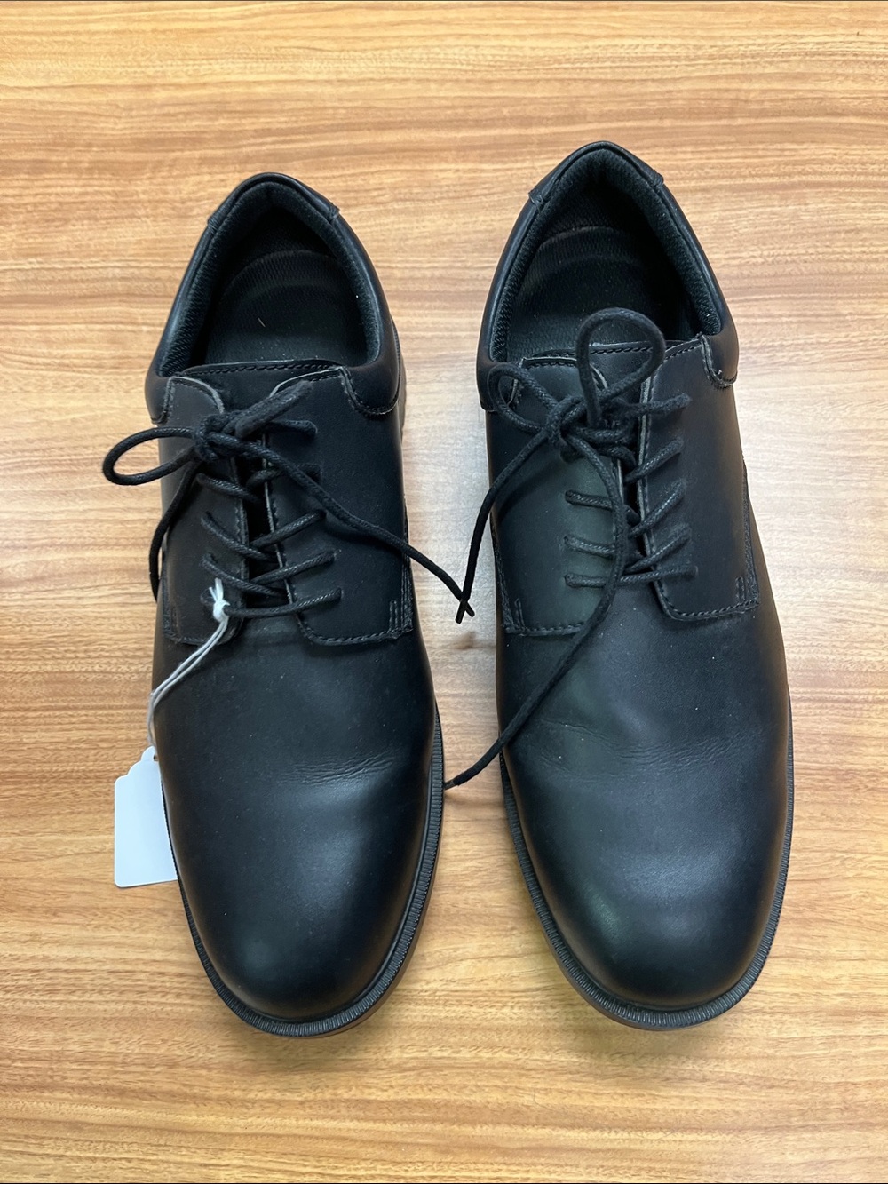 Shoes For Crews Men's Black Lace-Up Oxfords